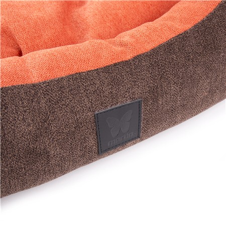 HUNDEBETT WILDLEDER MARTIN SELLIER DOMINO COLLECTION SUEDINE