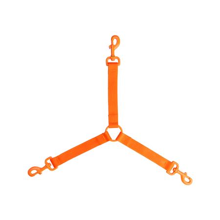 Hundeleine Eurohunt De Couplage Hp&G 3 En 1 Avec Mousquetons