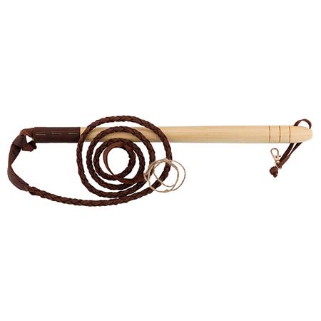 HUNTING WHIP COUNTRY WOODEN HANDLE