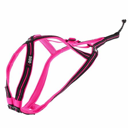 Imbracatura I-Dog Canicross X-Back Gamme One - Rose