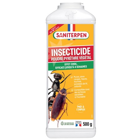 Insecticide Poudre Saniterpen Pyrèthre Végétal
