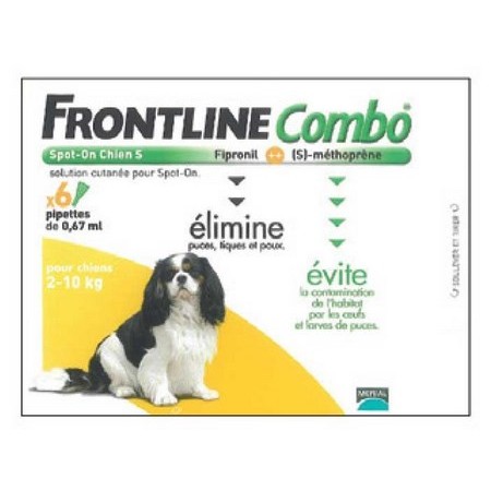 Insekticidpipette Frontline Combo Hund S 2-10Kg