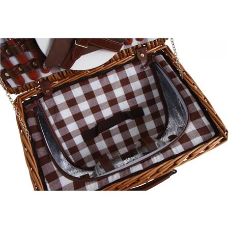 INSULATED PICNIC CASE EUROP ARM PORCELAIN FOR 2 PEOPLE