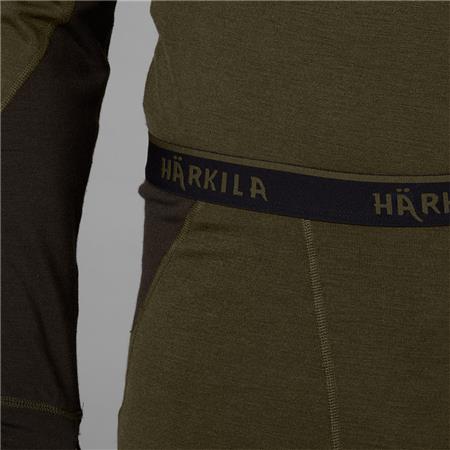 INTIMO ABITO HARKILA BASE WARM CALZAMAGLIA LUNGA - VERDE/MARRÓN - VERDE/MARRONE