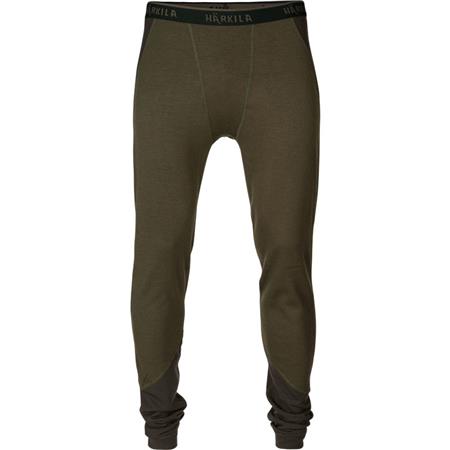 Intimo Abito Harkila Base Warm Calzamaglia Lunga - Verde/Marrón - Verde/Marrone