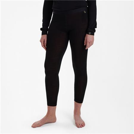 INTIMO DONNA DEERHUNTER LEGGINGS LADY QUINN MERINO - BLACK OAK