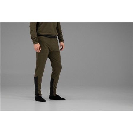 INTIMO RISCALDATO UOMO HARKILA MUTANDA LUNGA RISCALDATA HEAT USB-C - VERDE SAUCE/NEGRO - VERDE SALICE/NERO