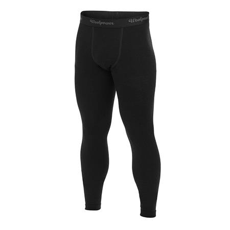 INTIMO UNISEX WOOLPOWER LONG JOHNS M´S LITE - NERO
