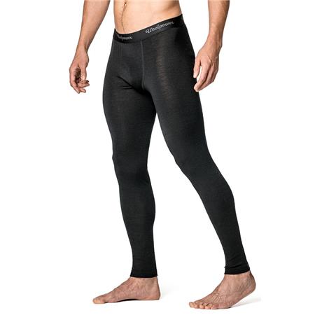 INTIMO UNISEX WOOLPOWER LONG JOHNS M´S LITE - NERO