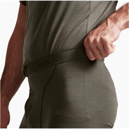 INTIMO UOMO SITKA CORE MERINO 120 BOTTOM COLLANT - PIRITA - PIRITE