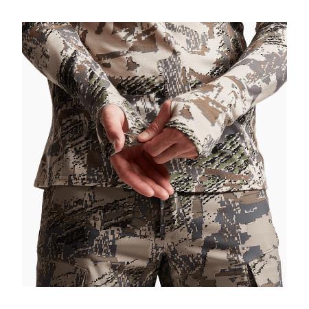 INTIMO UOMO SITKA CORE MERINO 220 HALF-ZIP MAILLOT