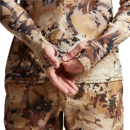 INTIMO UOMO SITKA CORE MERINO 220 HALF-ZIP MAILLOT