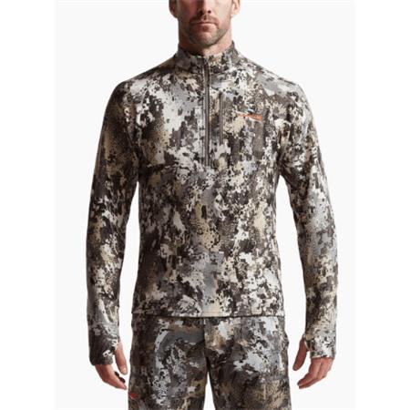 INTIMO UOMO SITKA CORE MERINO 330 HALF-ZIP MAILLOT