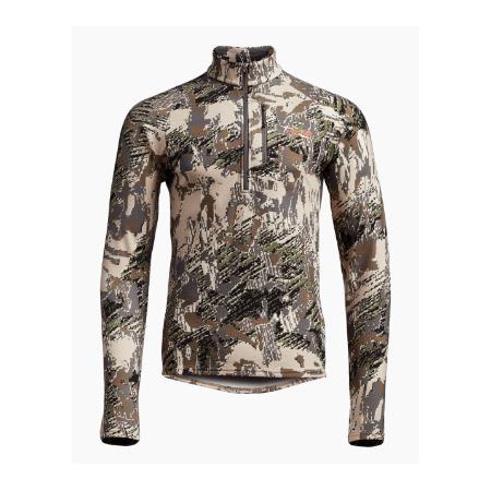 Intimo Uomo Sitka Core Merino 330 Half-Zip Maillot