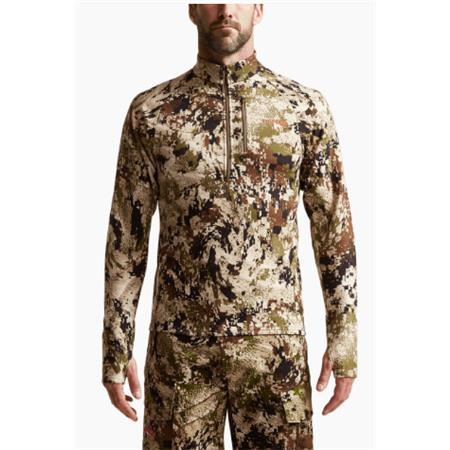 INTIMO UOMO SITKA CORE MERINO 330 HALF-ZIP MAILLOT