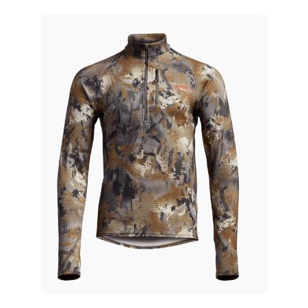 Intimo Uomo Sitka Core Merino 330 Half-Zip Maillot