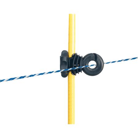 ISOLATEUR IVABLOC POUR PIQUETS MÉTAL ET PFV (X25) LACME IVABLOC FÜR METALL- UND GFK-PFÄHLE