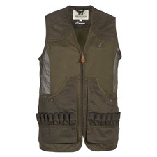 MDM biker leren vest heren, zwart, L