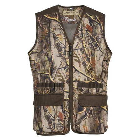 Jachtgilet Heren Percussion Palombe - Ghost Camo Forest
