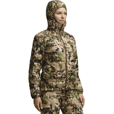 JACKE FRAU - OPTIFADE SUBALPIN SITKA MICRODOWN HOODED - OPTIFADE SUBALPIN