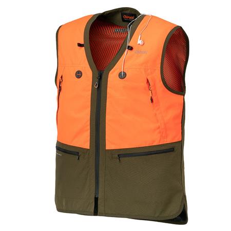 JAGDWESTE FÜR HERREN CHIRUCA ONURIS - VERT/ORANGE