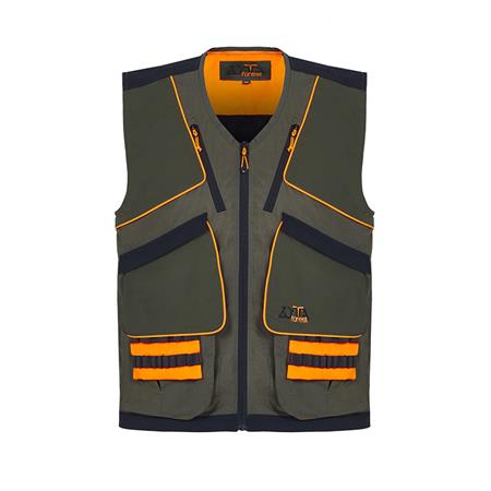 Jagtvest Til Mænd Zotta Forest Flaming - Orange/Kaki