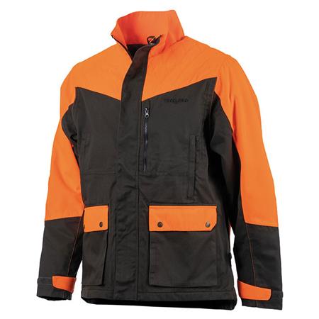 Jaqueta Masculina Treeland Bicolore T628 - Laranja/Verde