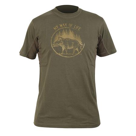 Je Shirt Man Hart Branded Everzwijn