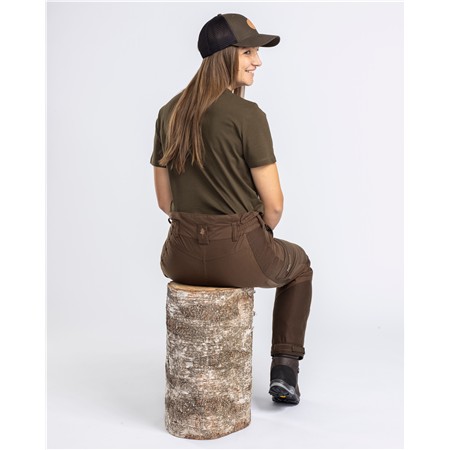 JE VROUW SHIRT PINEWOOD RED DEER W
