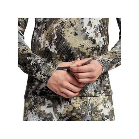 JERSEY HOMBRE SITKA CORE MID WT ZIP-T - ELEVATED II