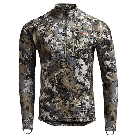 Jersey Hombre Sitka Core Mid Wt Zip-T - Elevated Ii