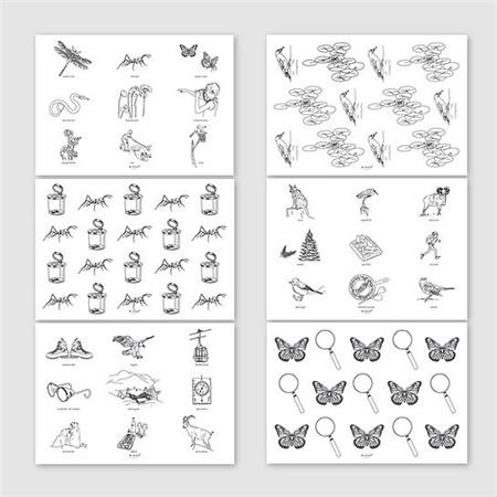 JOGOS AMERICANOS BINGO COLLECTION NATURE