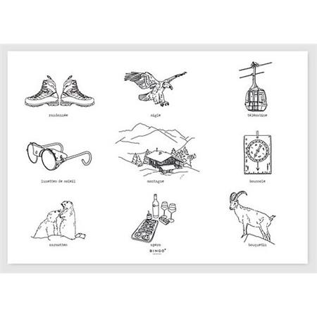 JOGOS AMERICANOS BINGO COLLECTION NATURE