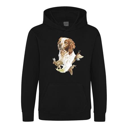Junior-Sweatshirt Bartavel Bestiaire - Sort