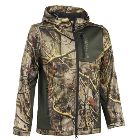 Junior Sweatshirt Percussion À Capuche Zippé - Forest Evo