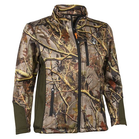 Junior Sweatshirt Percussion Zippé - Forest