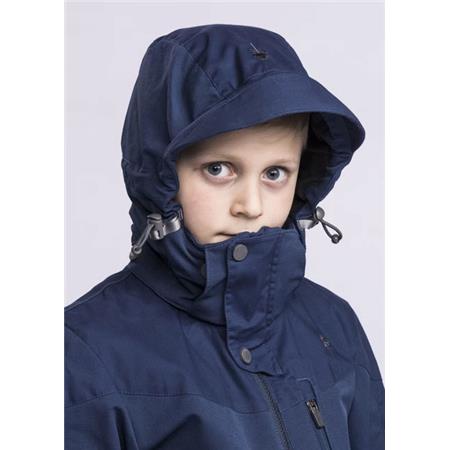 JUNIORJAKKE PINEWOOD FINNVEDEN HYBRID KID - BLÅ