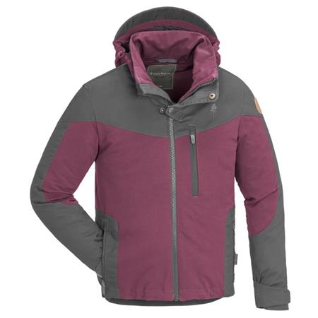 Juniorjakke Pinewood Finnveden Hybrid Kid - Plomme/Anthracit