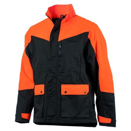 Juniorjakke Treeland T628k - Orange/Grøn