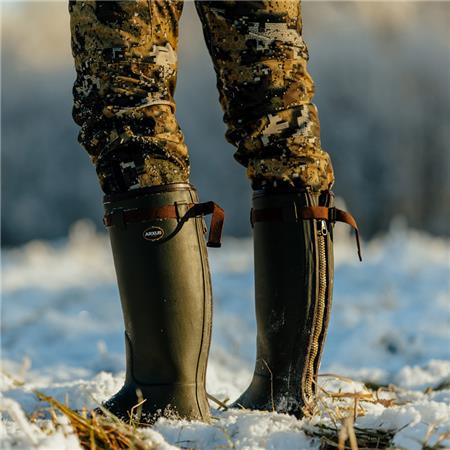 KALOSZE MĘSKIE ARXUS PRIMO NORD ZIP - HUNTING GREEN