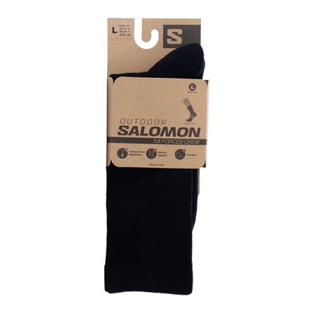 Κάλτσεσ Salomon Quest Forces Crew - Μαύρο