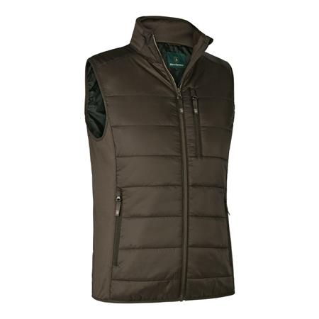 Kamizelka Męska Bez Rękawów Deerhunter Heat Padded Waistcoat - Brązowy