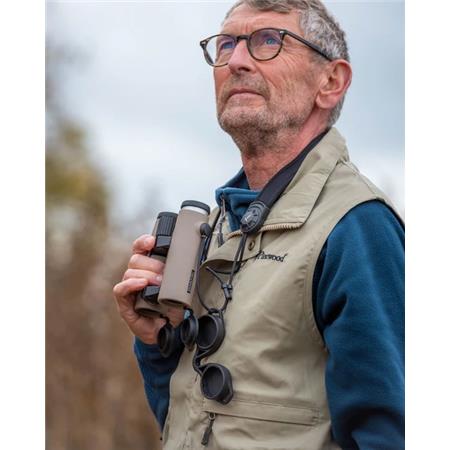 KAMIZELKA MĘSKA BEZ RĘKAWÓW PINEWOOD TIVEDEN - JASNY KAKI