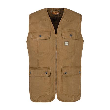 Kamizelka Męska Idaho Country - Brązowy