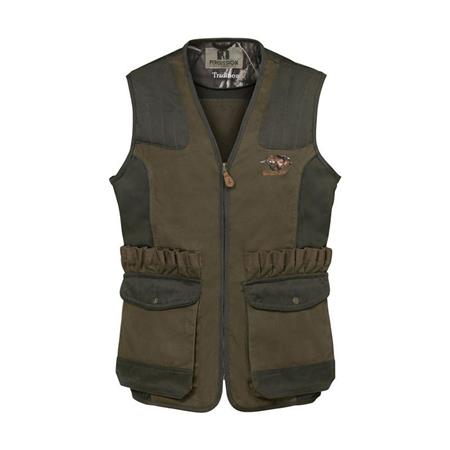 Kamizelka Myśliwska Męska Percussion Tradition Brode - Dzik- Khaki