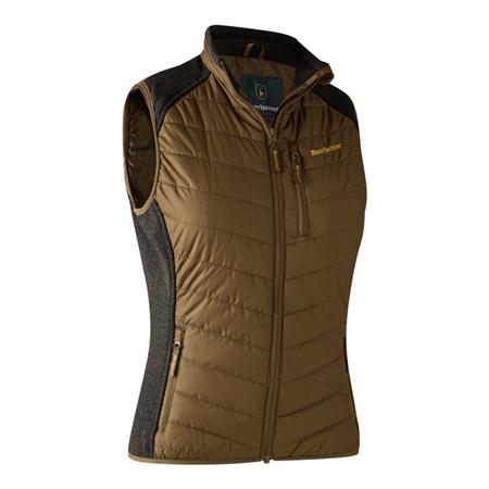 Kamizelka Puchowa Damska Deerhunter Lady Moor - Orzechowy