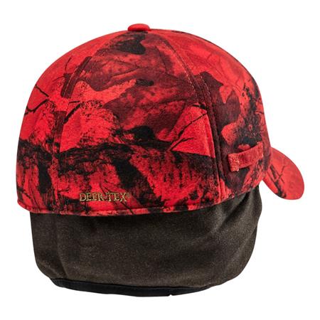 KAPPE DEERHUNTER RAM ARCTIC CAP - REALTREE EDGE RED