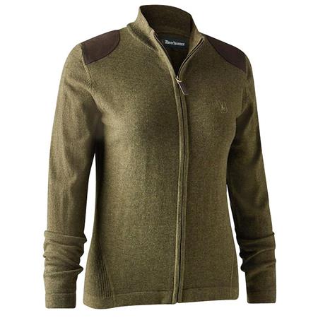 Kardigan Damski Deerhunter Lady Darlington Knit - Cyprys