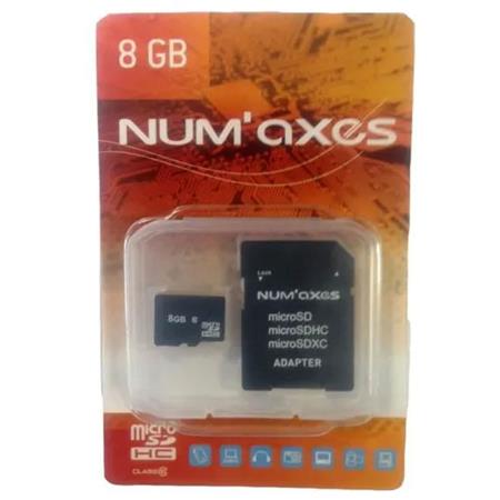 Κάρτα Μνήμησ Numaxes Microsd Class 10 Με Αντάπτορα