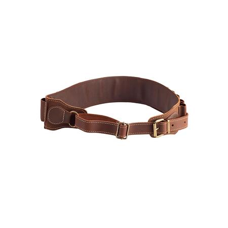 KARTUSCHE JANUEL CROUTE AUS GEFETTETEM LEDER, GEALTERTE OPTIK